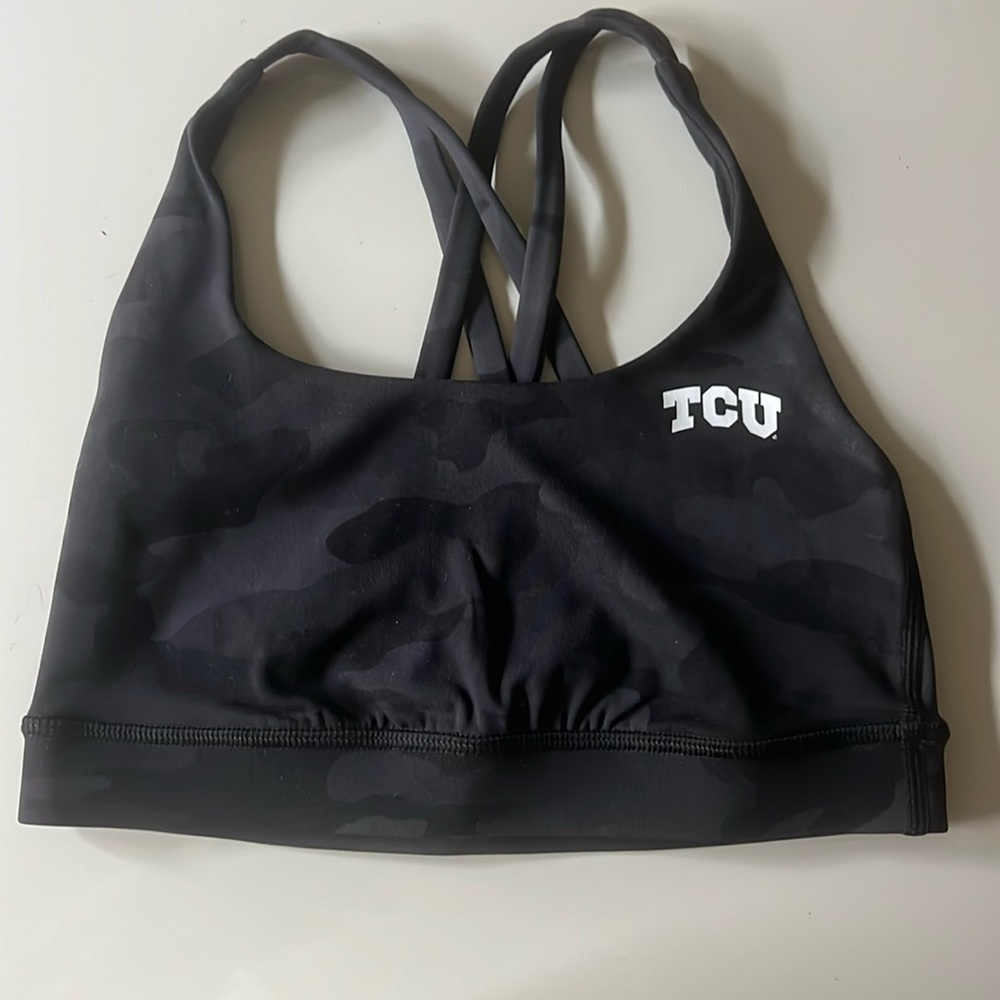 Black Camo Lululemon TCU Sports Bra